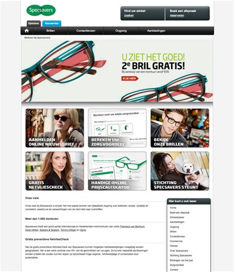 specsavers nl website.